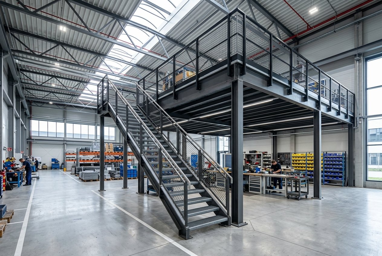 Estructuras de Mezzanine Industrial